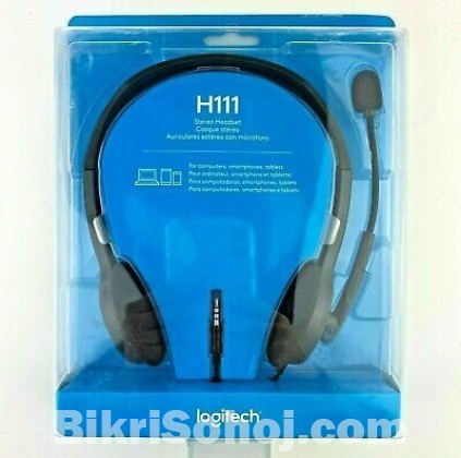 Logitech H111 STEREO Headset (One port)